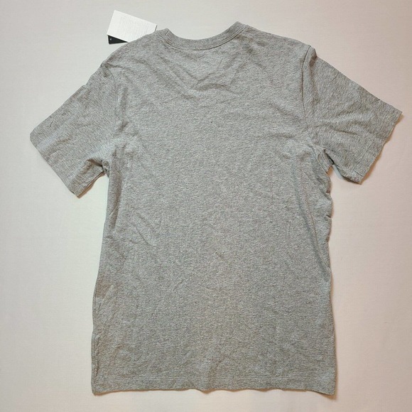 Nike Mens Medium Sportswear Reflective T-Shirt Dark Grey Heather Swosh - Picture 3 of 3
